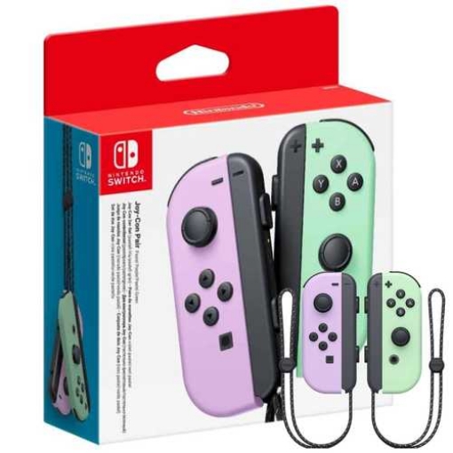 תמונה של NINTENDO SWITCH JOYCONS PASTEL PURPLE / PASTEL GREEN