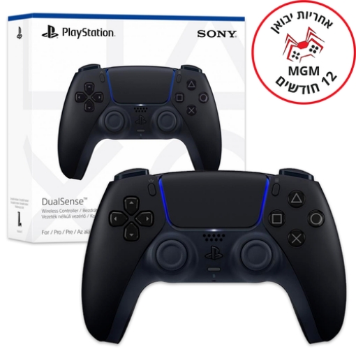 תמונה של PLAYSTATION 5 DUALSENSE WIRELESS CONTROLLER BLACK יבוא