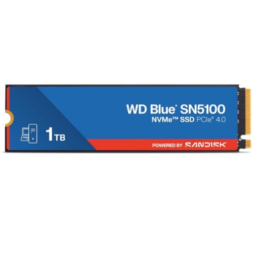 תמונה של דיסק פנימי WD BLUE SN5100 1TB Gen4.0 Up to 7100MB/S Read 2280