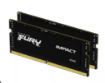 תמונה של זכרון לנייד Kingston Fury Impact 32GB 2X16GB 6000mhz DDR5 C38 SOD