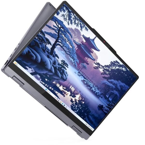 Lenovo IdeaPad 5 2-in-1 בשימוש עם מסך המגע