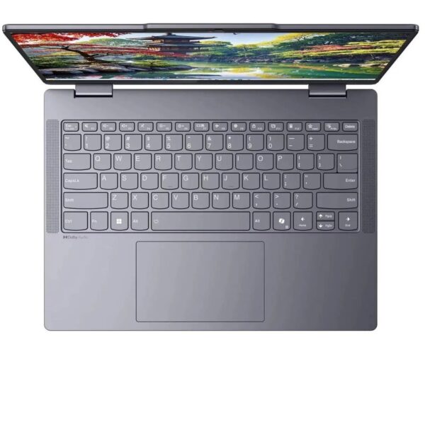 המקלדת והחיבורים של Lenovo IdeaPad 5 2-in-1