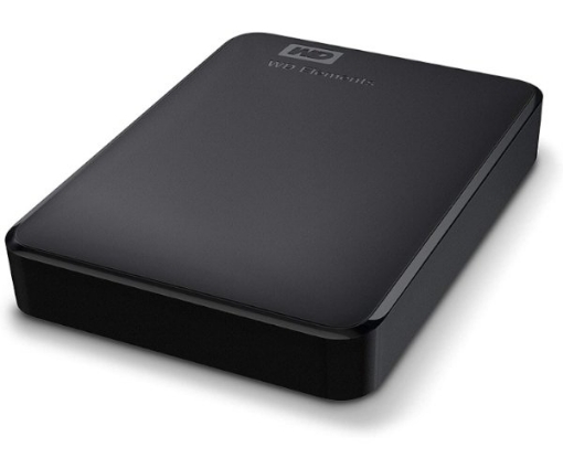 תמונה של דיסק קשיח חיצוני בחיבור 3.0 Western Digital 5TB Elements 2.5inch