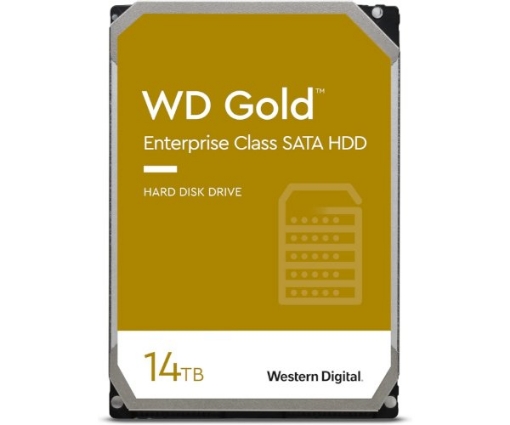 תמונה של דיסק Western Digital 14TB Gold Enterprise HDD 7200RPM 512MB Cache