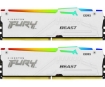 תמונה של Kingston Fury White RGB XMP 32GB 2X16 5600MHZ DDR5 CL40