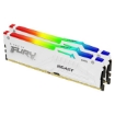 תמונה של Kingston Fury White RGB XMP 32GB 2X16 5600MHZ DDR5 CL40