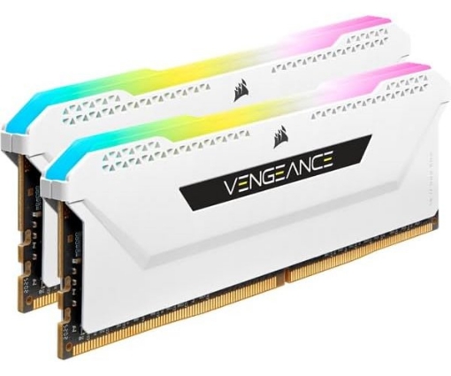 תמונה של ז. לנייח Corsair Vengeance PRO SL 16GB 2X8GB DDR4 3200MHZ C16 Whi