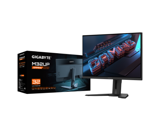 תמונה של מסך שטוח Gigabyte M32UP 31.5 SS IPS 1ms 4K UHD 160Hz KVM HDR400
