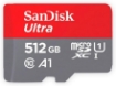 תמונה של כרטיס זכרון SanDisk 512GB Ultra microSDXC UHS-I Up to 150MB/s C10