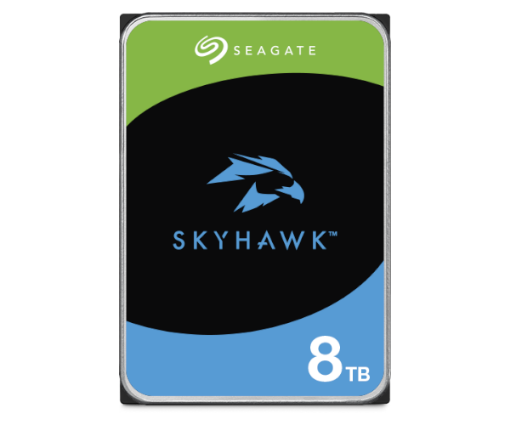 תמונה של דיסק פנימי Seagate SKYHAWK 8TB 3.5 5400RPM 256MB Cache