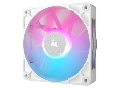 תמונה של מאוורר למארז Corsair iCUE LINK RX120 RGB 120mm PWM Fan Expansion White