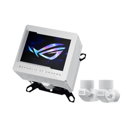 תמונה של קירור נוזלי למעבד ROG RYUJIN III WB WHT CPU WATER BLOCK 3.5" LCD Asus