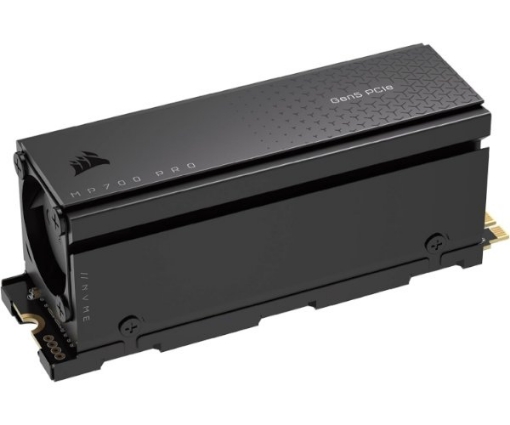 תמונה של דיסק פנימי Corsair MP700 PRO 1TB Heatsink Gen5 12400/11800MB R/W
