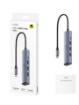 תמונה של CUDY 6-IN-1 USB-C Hub with GbE & 4K@60Hz HDMI UH606