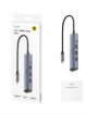 תמונה של CUDY 6-IN-1 USB-C Hub with GbE & 4K@60Hz HDMI UH606