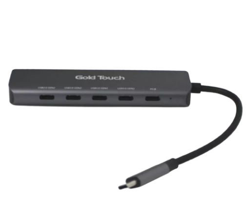 תמונה של מפצל Gold-Touch USB 3.2 5-in-1 Type-c Hub PD