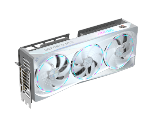 תמונה של כרטיס מסך AORUS GeForce RTX 5080 MASTER ICE 16G White