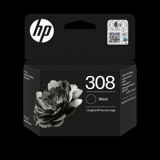 תמונה של ראש דיו שחור 308 HP2910 HP4320 7FP21UE