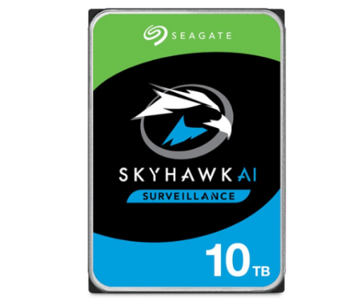 תמונה של דיסק Seagate Skyhawk AI Survailance 10TB 3.5 7200rpm 256MB Cache