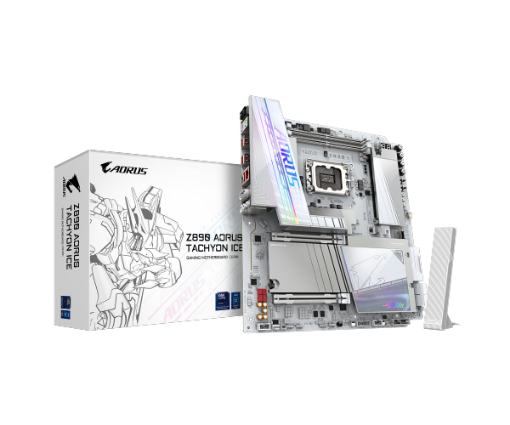 תמונה של לוח אם Z890 AORUS TACHYON ICE ATX DDR5 WIFI BT LGA1851