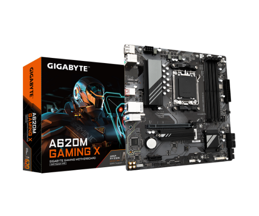 תמונה של לוח אם Gigabyte A620M GAMING X 2.0 AMD AM5 Micro-ATX