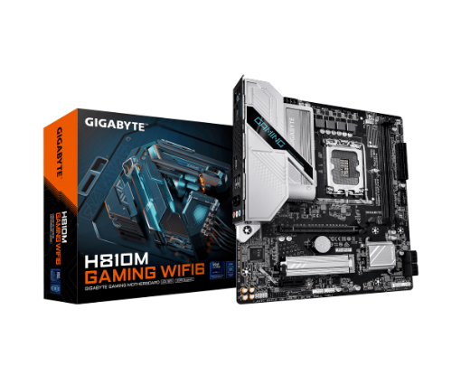 תמונה של לוח Gigabyte H810M Gaming WIFI6 Micro-Atx DDR5 LGA1851 VGA HDMI