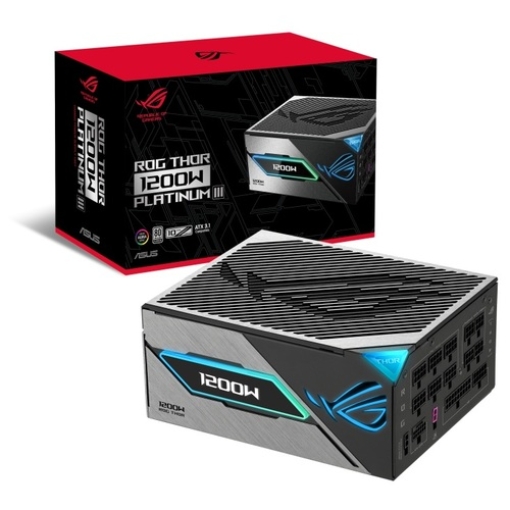 תמונה של ספק כח מודולרי ASUS ROG Thor 1200W Platinum III