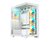 תמונה של מארז לבן GIGABYTE C500 PANORAMIC STEALTH ICE Mid-Tower ATX