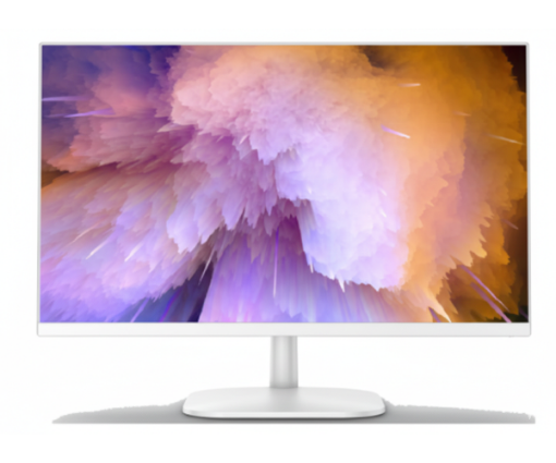 תמונה של מסך לבן Solid F2412YW 23.8 FHD 5ms VA Spekers 120hz VGA HDMI