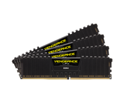 תמונה של זכרון לנייח Corsair VENGEANCE LPX 64GB 4X16 3200Mhz C16 INTEL XMP