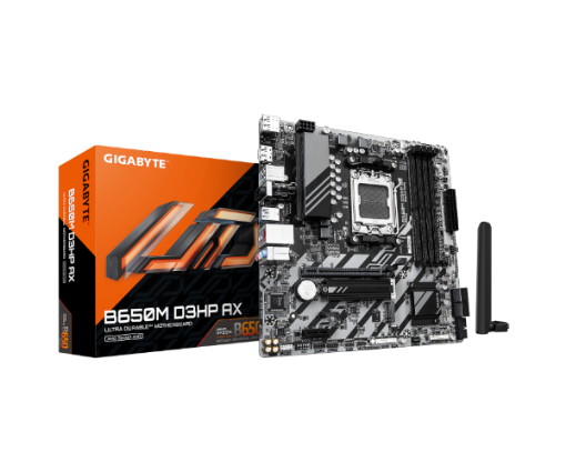 תמונה של לוח אם Gigabyte B650M D3HP AX 1.3 DDR5 AM5 WIFI BT Micro-Atx