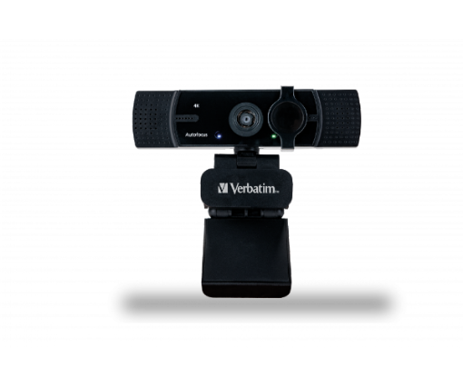 תמונה של מצלמת אינטרנט Verbatim AWC-03 UHD 4K Autofocus with Dual Mic