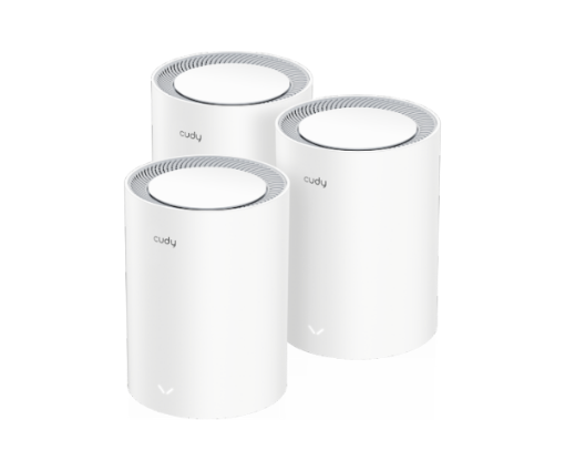 תמונה של נתב/מגדיל טווח Cudy BE3600 Gigabit Mesh Wi-Fi 7 System 3Pack
