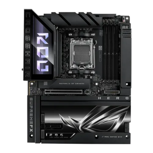 תמונה של לוח אם ASUS ROG CROSSHAIR X870E HERO BTF AMD AM5 DDR5