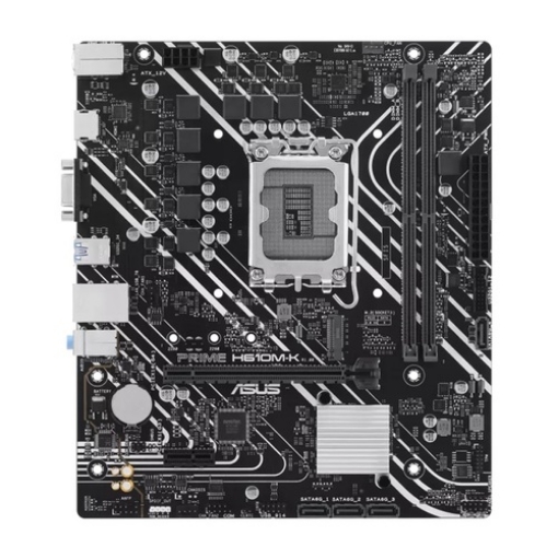 תמונה של לוח אם ASUS Prime H610M-K Intel LGA1700 DDR5