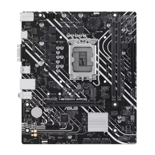 תמונה של לוח אם ASUS Prime H610M-K ARGB Intel LGA1700 DDR5