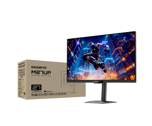 תמונה של מסך גיימינג Gigabyte M27UP 4K SS IPS 160Hz 1MS HDR USB HUB