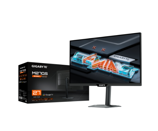 תמונה של מסך גיימינג חכם Gigabyte M27QS 2K SS IPS 1Ms 180Hz Google TV