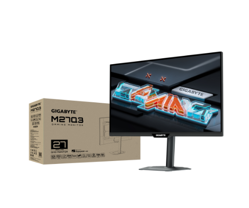 תמונה של מסך גיימינג Gigabyte M27Q3 2K 1Ms SS IPS 320Hz KVM G-Sync