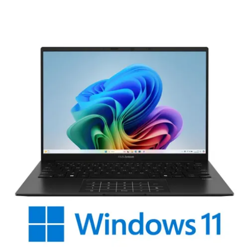 תמונה של מחשב נייד 14 אינץ ASUS Zenbook 14 UM3406GA-QL729W Jade Black