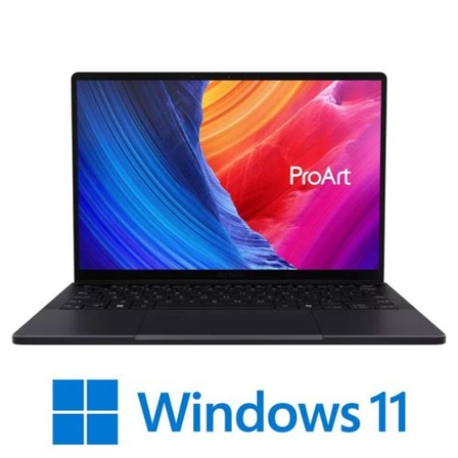 תמונה של מחשב נייד 13.3 אינץ מסך מגע ASUS ProArt PX13 HN7306EAC-LX044W Nano Black