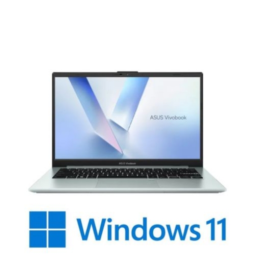 תמונה של מחשב נייד 14 אינץ ASUS Vivobook Go 14 E1404FA-EB910W Green Gray
