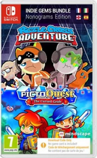 תמונה של NINTENDO SWITCH PICZLE CROSS ADVENTURE & PICTOQUEST THE CURSED GRIDS קוד