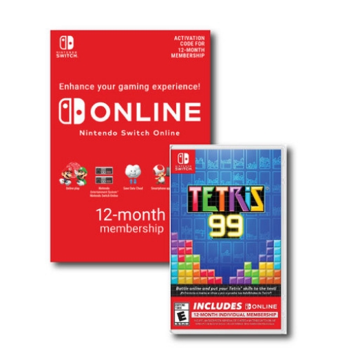 תמונה של Nintendo Switch 12 Months Online + Tetris