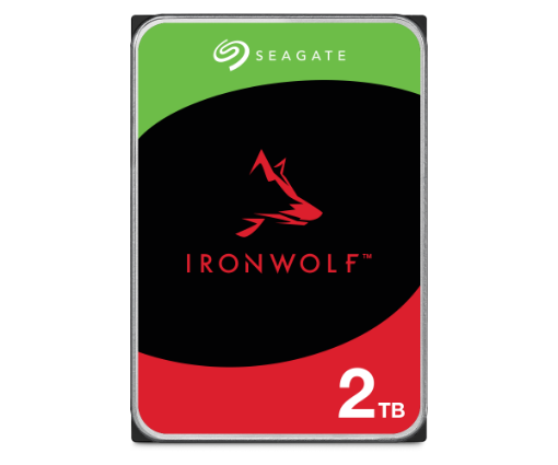 תמונה של דיסק פנימי Seagate IronWolf 2TB NAS HDD 3.5 5400RPM 256MB Cache