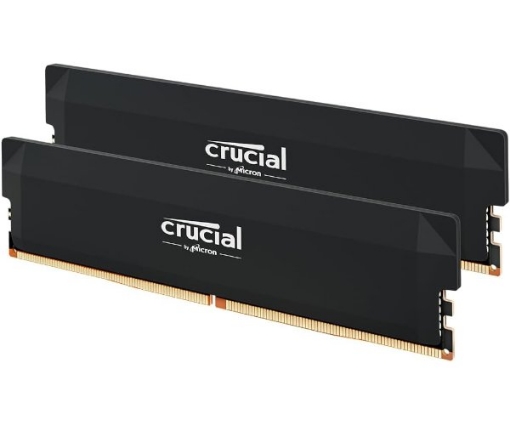 תמונה של זכרון לנייח Crucial Pro DDR5 32GB 2X16 6400Mhz C38 UDIMM XMP/EXPO