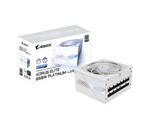 תמונה של ספק כוח Gigabyte Aorus ELITE P850W 80Plus Platinum PCIE5.1 ICE