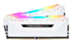 תמונה של זכרון לנייח CORSAIR VENGEANCE RGB PRO 32GB 2x16GB DDR4 DRAM WHITE