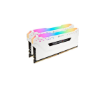 תמונה של זכרון לנייח CORSAIR VENGEANCE RGB PRO 32GB 2x16GB DDR4 DRAM WHITE