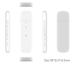 תמונה של מודם סלולרי ProView U4GW6 WIFI6 4G up to 10 users usb 2.0